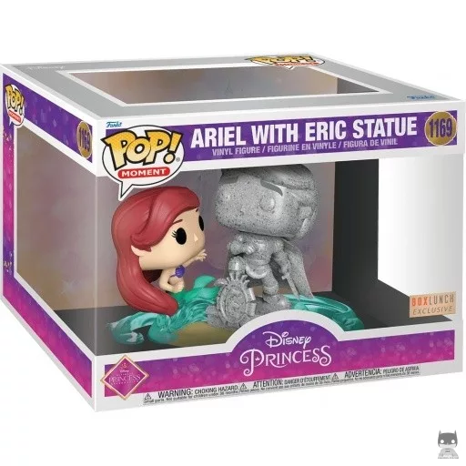 Figurine Funko POP Ariel avec la Statue d'Eric (Princesses Disney)