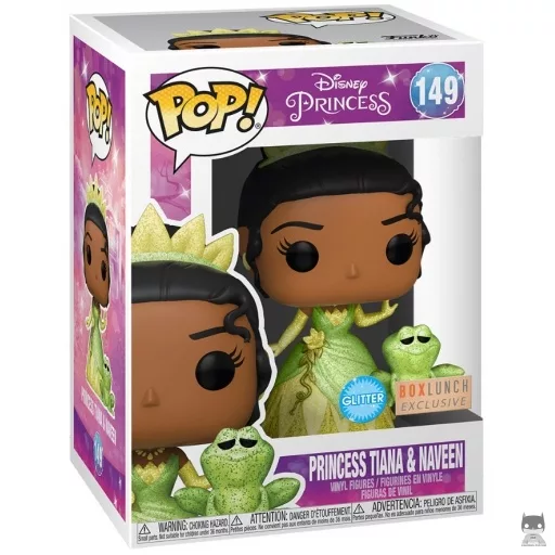 Figurine Funko POP Princesse Tiana & Grenouille (Glitter) (Princesses Disney)