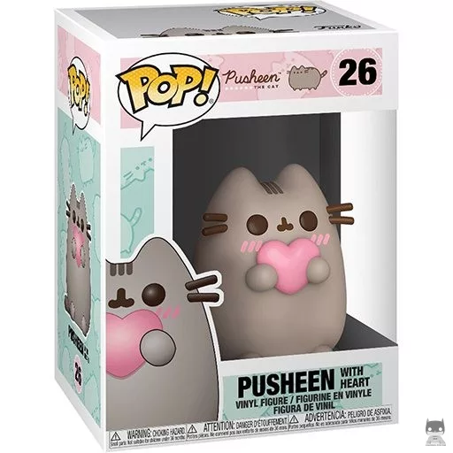 Figurine Funko POP Pusheen avec cœur (Pusheen)