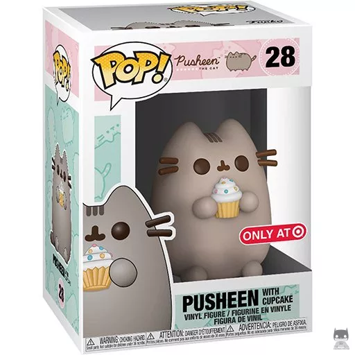 Figurine Funko POP Pusheen avec cupcake (Exclusive)