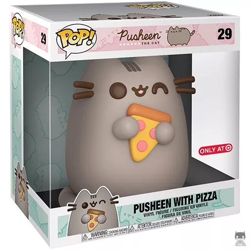 Figurine Funko POP Pusheen avec pizza (Supersized) (Exclusive)