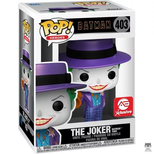 Figurine Funko POP Joker (Batman 1989) (Metallic) (Metallic)