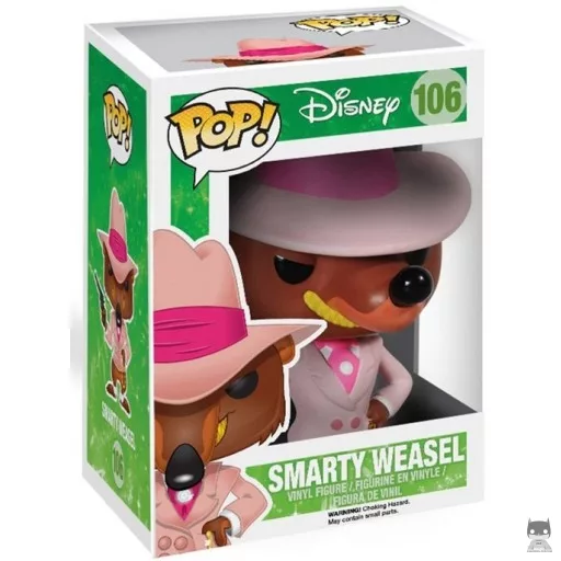 Figurine Funko POP Smarty Weasel (Qui veut la peau de Roger Rabbit ?)