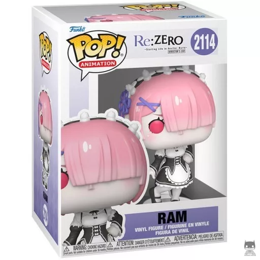 Figurine Funko POP Ram (Re:Zero - Re:vivre dans un autre monde à partir de zéro)