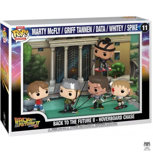 Figurine Funko POP Retour Vers Le Futur 2 - Poursuite en Hoverboard (Retour vers le futur)