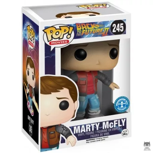 Figurine Funko POP Marty McFly (Retour vers le futur)