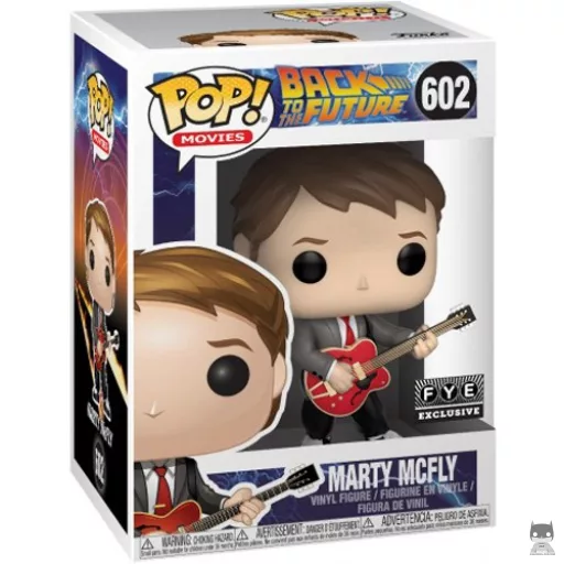 Figurine Funko POP Marty McFly (avec une Guitare) (Fan Expo) (Retour vers le futur)