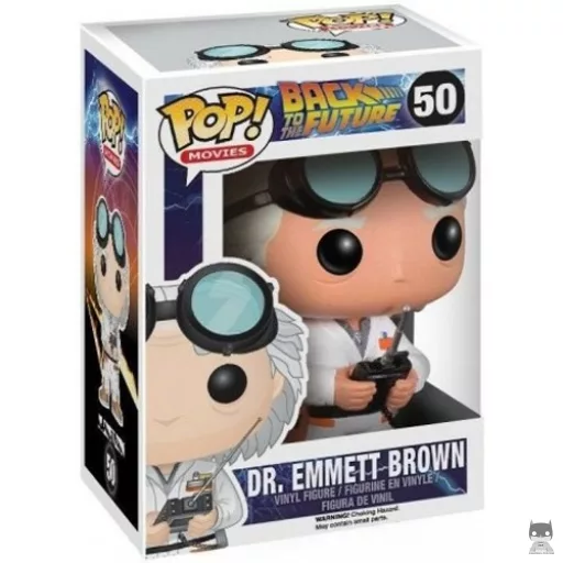 Figurine Funko POP Dr. Emmett Brown (Retour vers le futur)
