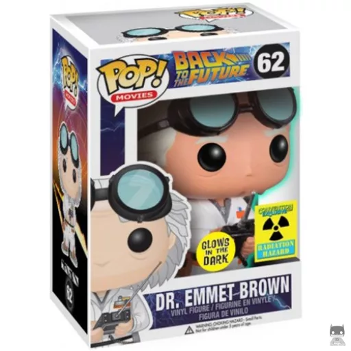 Figurine Funko POP Dr. Emmett Brown (Glow in the Dark) (Funko Shop)