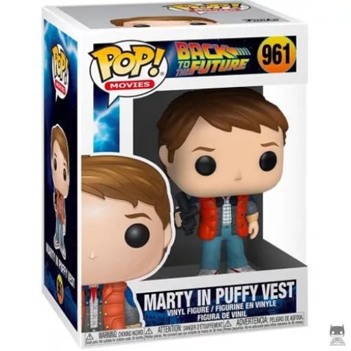 Figurine Funko POP Marty en Doudoune (Retour vers le futur)