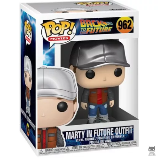 Figurine Funko POP Marty en tenue du Futur (Retour vers le futur)