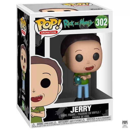 Figurine Funko POP Jerry Smith (Rick et Morty)