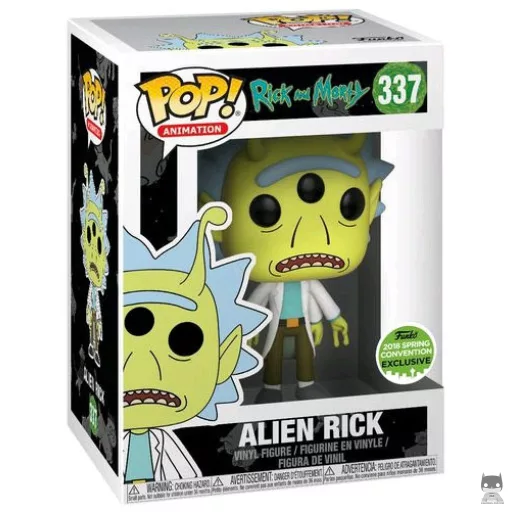 Figurine Funko POP Alien Rick (Rick et Morty)