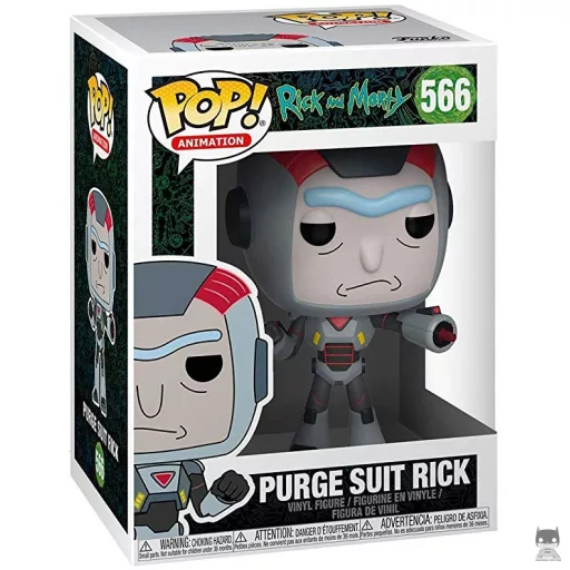 Figurine Funko POP Rick en Costume de Purge (Rick et Morty)