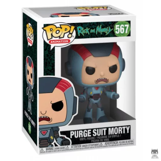 Figurine Funko POP Morty en Costume de Purge (Rick et Morty)