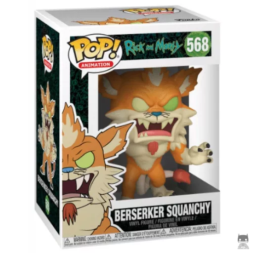 Figurine Funko POP Berserker Squanchy (Rick et Morty)