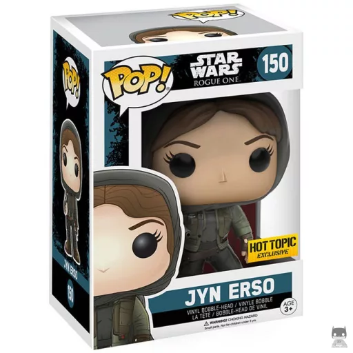 Figurine Funko POP Jyn Erso avec Capuche (Hot Topic)