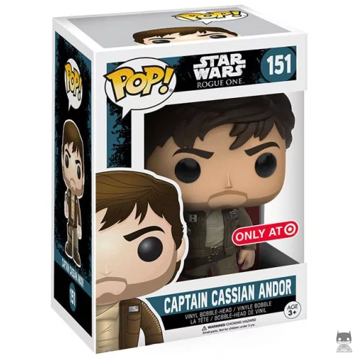 Figurine Funko POP Capitaine Cassian Andor (Capitaine Cassian Andor)