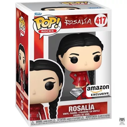 Figurine Funko POP Rosalía Bizcochito (Diamond Glitter) (Exclusive)