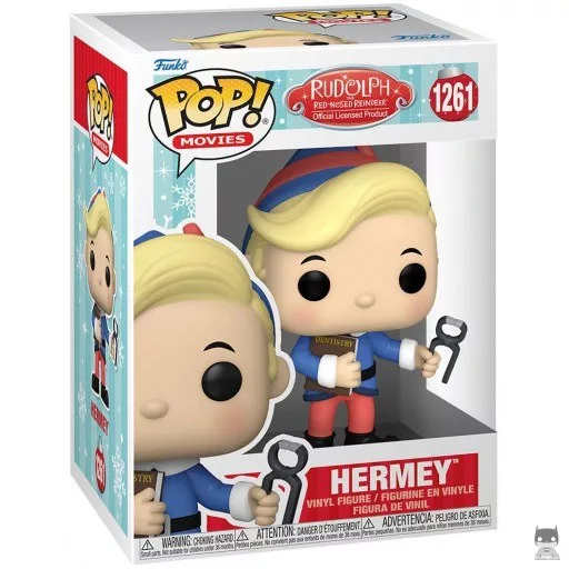 Figurine Funko POP Hermey (Rudolphe le renne au nez rouge)