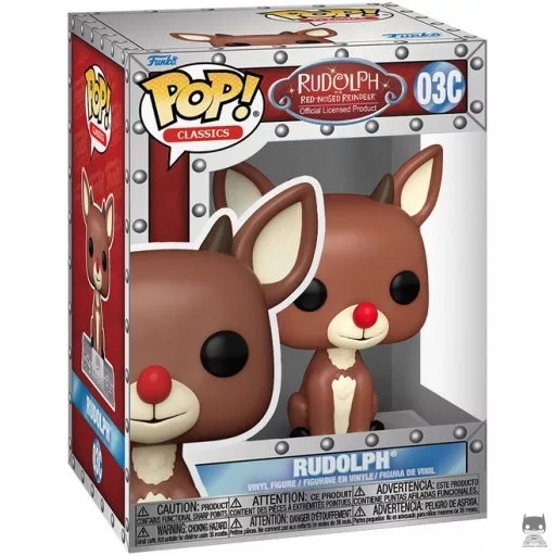 Figurine Funko POP Rudolph  (Célébration 25 Ans) (Funko Shop)