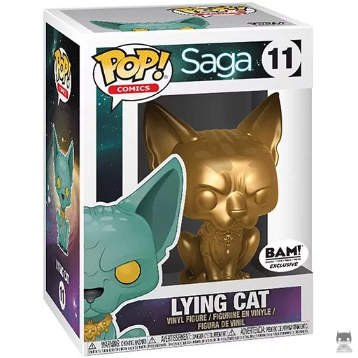 Figurine Funko POP Chat Mensonge (Or) (Exclusive)