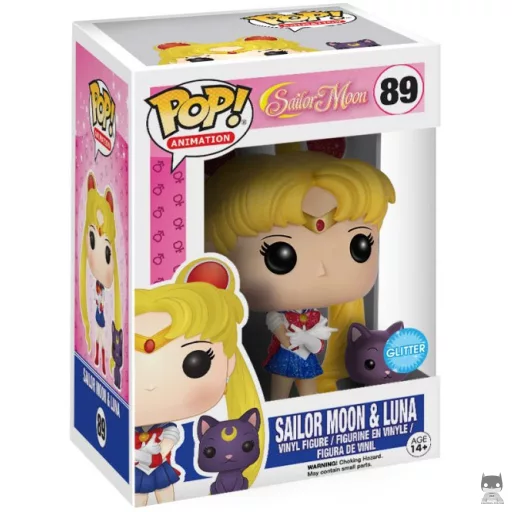 Figurine Funko POP Sailor Moon & Luna (Glitter) (Sailor Moon)