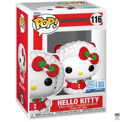 Figurine Funko POP Hello Kitty (Noël) (Sanrio)