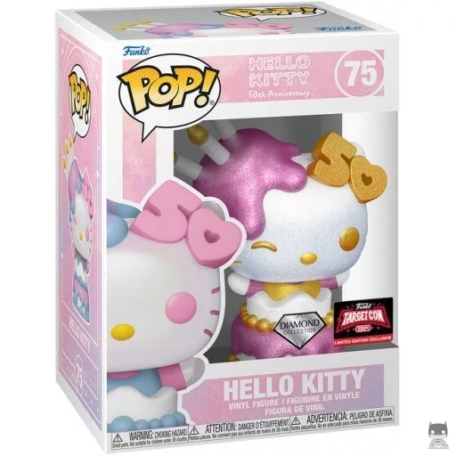 Figurine Funko POP Hello Kitty (50ème Anniversaire) (Diamond Glitter) (Sanrio)