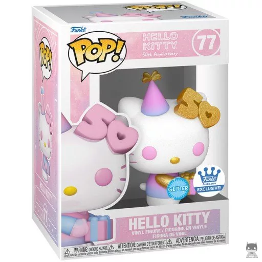 Figurine Funko POP Hello Kitty (50ème Anniversaire) (Diamond Glitter) (Pop! Vinyl)