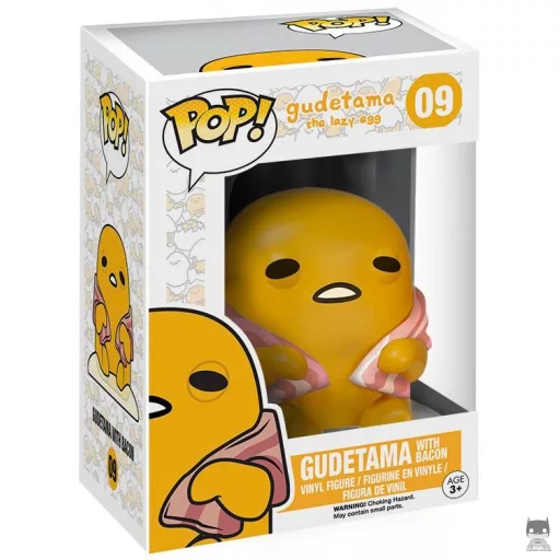 Figurine Funko POP Gudetama avec Bacon (Sanrio)