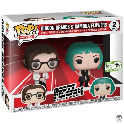 Figurine Funko POP Gideon Graves & Ramona Flowers (Exclusive)