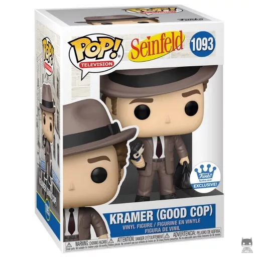 Figurine Funko POP Kramer en bon flic (Cosmo Kramer)