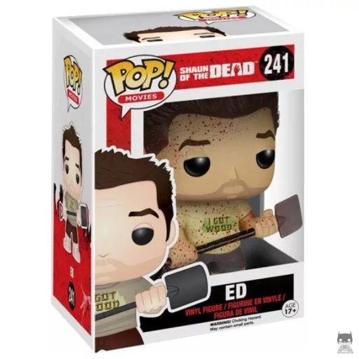 Figurine Funko POP Ed (Bloody) (Shaun of the Dead)