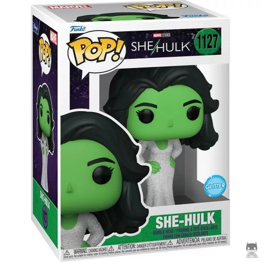 Figurine Funko POP She-Hulk (Glitter) (She-Hulk : Avocate)
