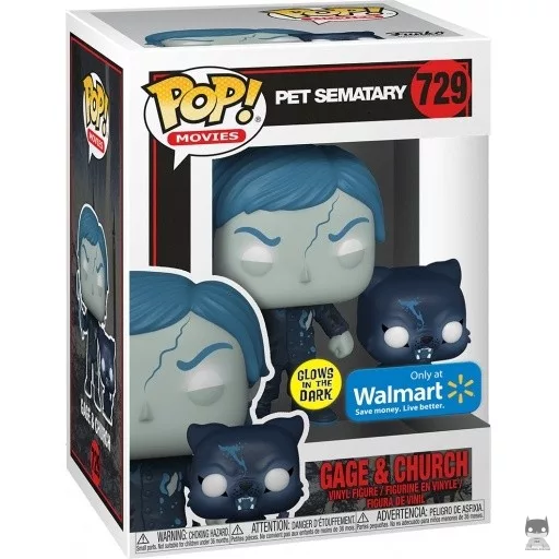 Figurine Funko POP Gage & Church (Glow in the Dark) (Walmart)