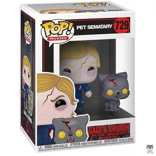 Figurine Funko POP Gage & Church (Simetierre)
