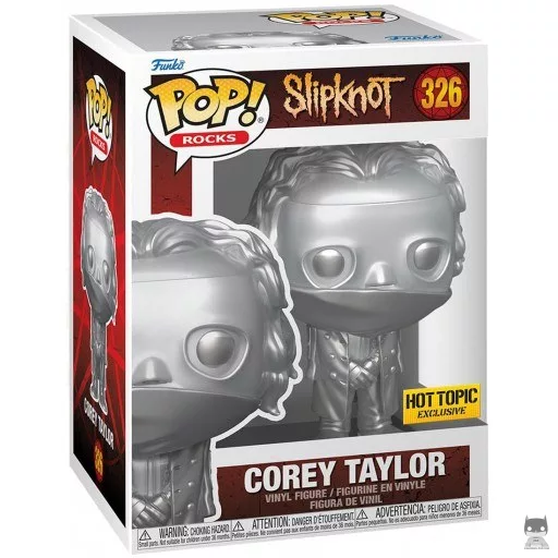 Figurine Funko POP Corey Taylor (Silver) (Exclusive)