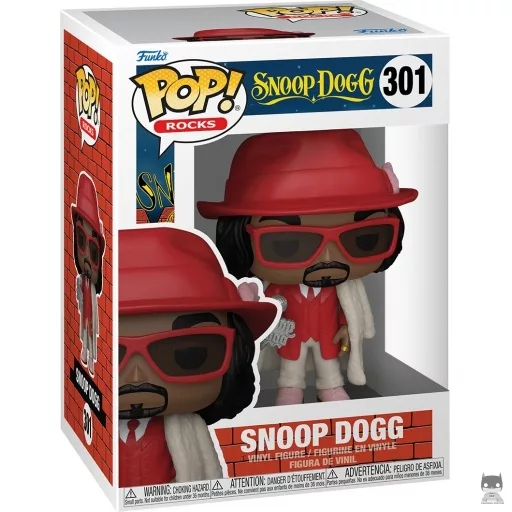 Figurine Funko POP Snoop Dogg avec Manteau en fourrure (Snoop Dogg)