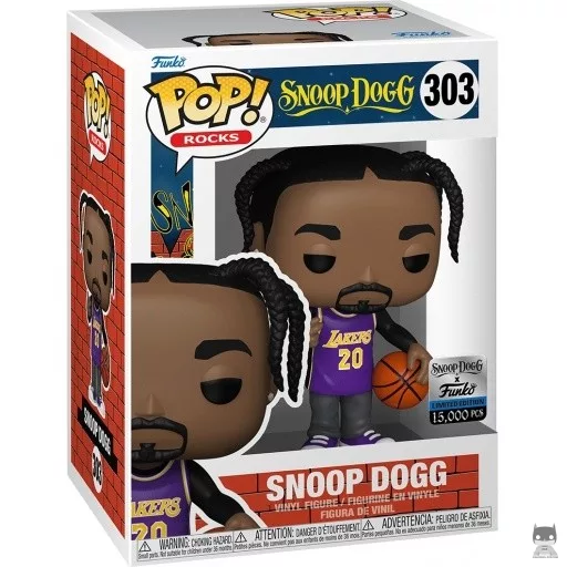 Figurine Funko POP Snoop Dogg avec Maillot des Lakers (Snoop Dogg)