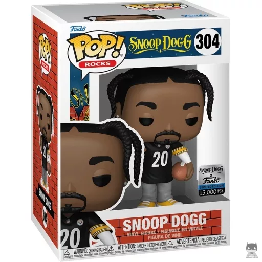 Figurine Funko POP Snoop Dogg avec Maillot des Steelers (Funko Shop)