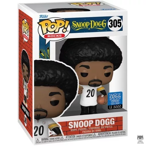 Figurine Funko POP Snoop Dogg avec Maillot Steelers (Snoop Dogg)
