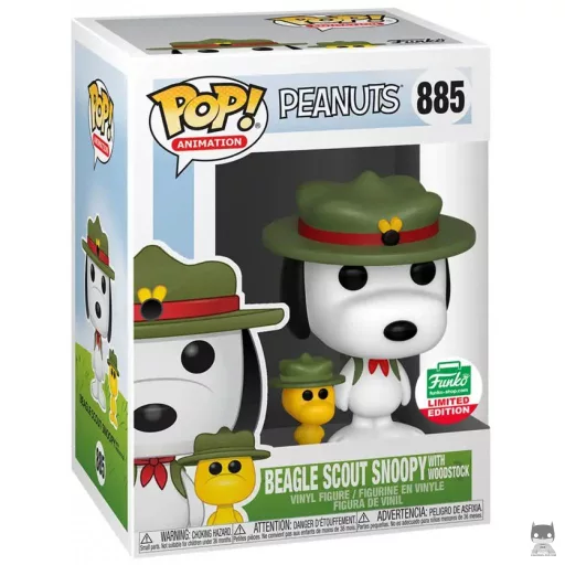 Figurine Funko POP Snoopy Scout avec Woodstock (Snoopy)