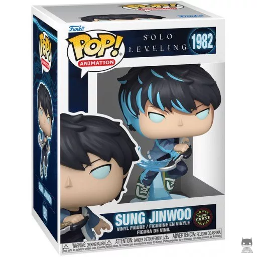 Figurine Funko POP Sung Jinwoo (Chase & Glow in the Dark) (Glow in the Dark)
