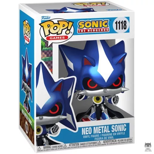 Figurine Funko POP Neo Metal Sonic (Metallic)