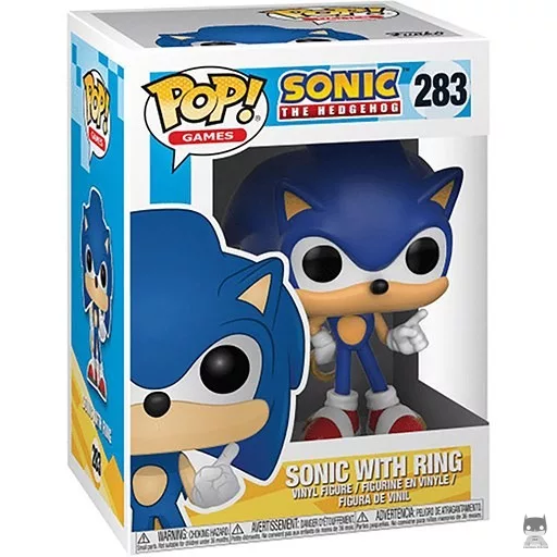Figurine Funko POP Sonic avec Anneau (Sonic le Hérisson)