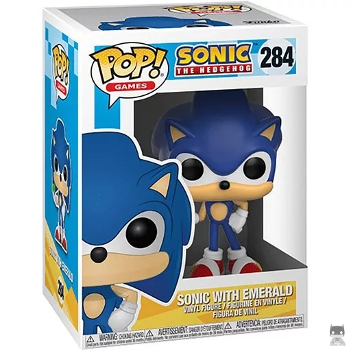 Figurine Funko POP Sonic avec Emeraude (Sonic le Hérisson)