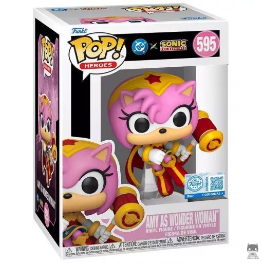 Figurine Funko POP Amy en Wonder Woman (Target)