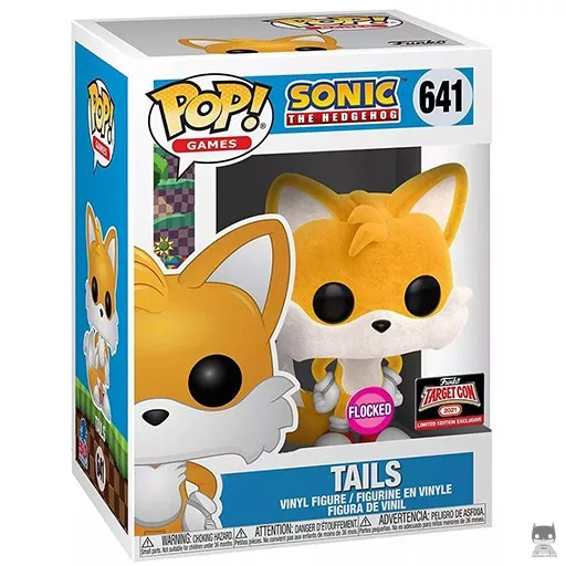 Figurine Funko POP Tails (Flocked) (Sonic le Hérisson)