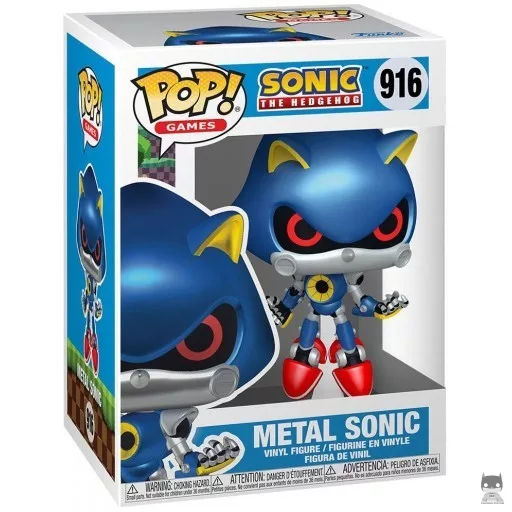 Figurine Funko POP Metal Sonic (Sonic le Hérisson)